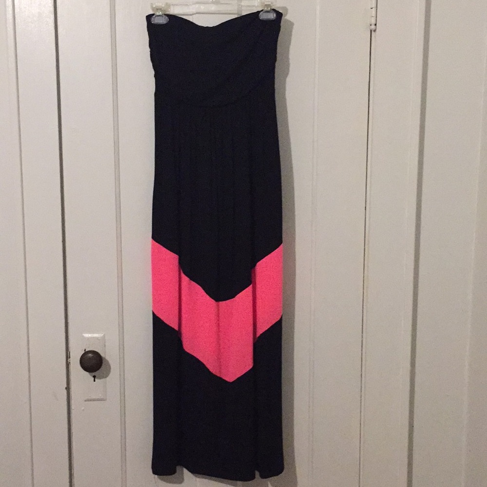 Urban rose size small maxi dress/strapless.
